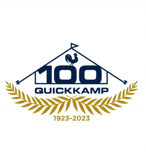 100-jarig jubileum logo Quickkamp